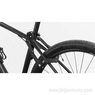 Antitheft motorcycle cycle folding lock